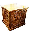Church furniture: Sinai altar carved table