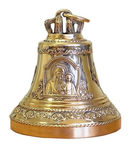 Souvenir bells: Bell with icon of The Most Holy Theotokos - Istok