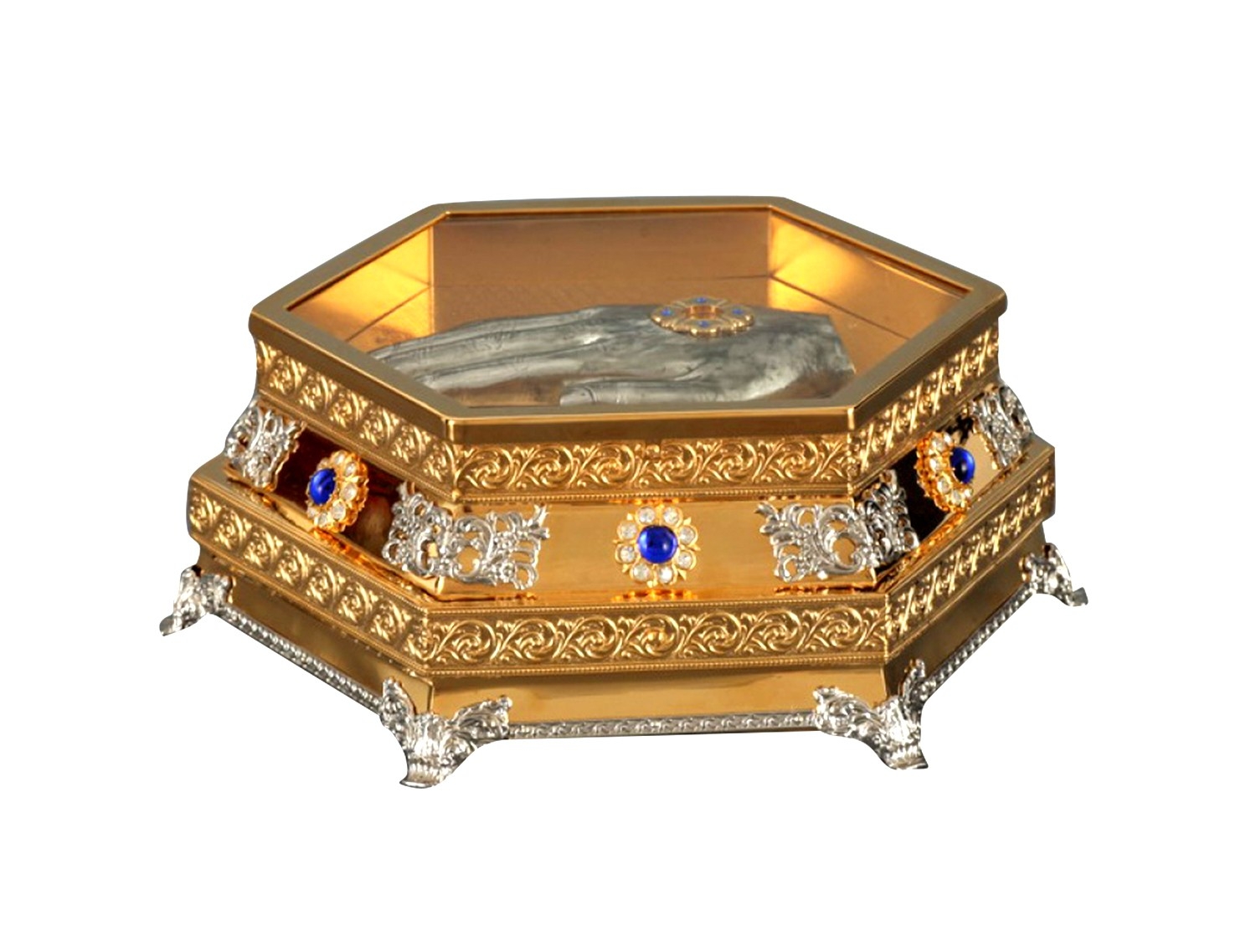 Reliquary no.7 (with stones) - Istok Church Supplies Corp.