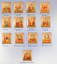 A set of Church feast icons