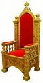 Church furniture: Bishop's throne - 3