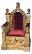 Church furniture: Bishop's throne - 2
