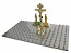 Panikhida memorial tray - 1 (106 candles)