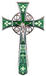 Blessing cross no.4-1 (green)