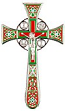 Blessing cross no.4-1 (red-green)