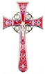 Blessing cross no.4-1 (crimson)