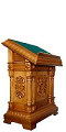 Church lecterns: Double carved lectern - 1