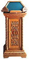 Church lecterns: 4-side kliros carved lectern