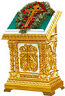 Church lecterns: Tabor double carved lectern