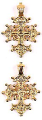 Baptismal cross no.107