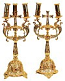 Bishop's dikirion-trikirion set no.5 cross
