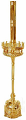 Floor candle-stand no.49 (for 21candles)