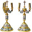 Bishop's dikirion-trikirion set no.17
