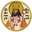 Embroidered icon: Holy Hierarch St. Demetrius of Rostov