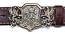 Men's belt - Czar's monogram (Nicholas II) with griffons