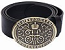 Men's belt - Czar's monogram (Nicholas II)