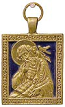 Baptismal medallion: Holy Apostle and Evangelist St. John