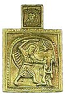 Baptismal medallion: St. Nikita the Expulser of Demons