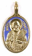 Baptismal medallion: St. Barnaba of Gethsemane