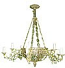 One-level church chandelier (horos) - 7 (12 lights)