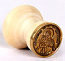 Russian Orthodox prosphora seal no.202 (Diameter: 1.4'' (36 mm))