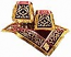 Chalice covers (veils) Wattled