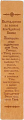 Leather bookmark - A Thankful prayer