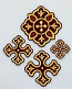 Kupava cross vestment set