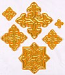 Sarov cross vestment set