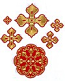 Kozelsk cross vestment set