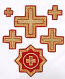 Lyvny cross vestment set