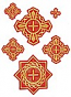 Donets cross vestment set