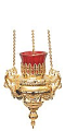 Vigil oil lamp no.35 (gold)