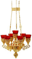 Seven-light vigil lamp