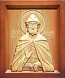Carved icon: of Holy Right-believing Great Prince Demetrius of Don