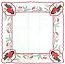Embroidered napkin Nativity & New year