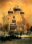 Etching: "A view of the Trinity-Sergius lavra"