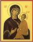Byzantine icon: The Most Holy Theotokos of Tikhvin
