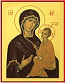 Byzantine icon: The Most Holy Theotokos of Tikhvin Byzantine icon: The Most Holy Theotokos of Tikhvin