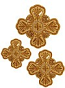 Hand-embroidered crosses - D150