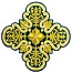 Hand-embroidered crosses - I-023