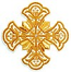 Hand-embroidered crosses - I-028