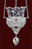 Vigil lamps: Filigree oil lamp no.11-12
