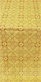 Listok metallic brocade (yellow/gold)