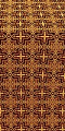 Custodian metallic brocade (claret/gold)