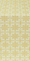 Custodian silk (rayon brocade) (white/gold)
