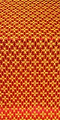 Poltava Cross metallic brocade (red/gold)