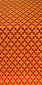 Poltava Cross rayon brocade (red/gold)