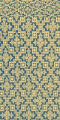 Solovki metallic brocade (blue/gold)