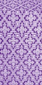 Solovki silk (rayon brocade) (violet/silver)